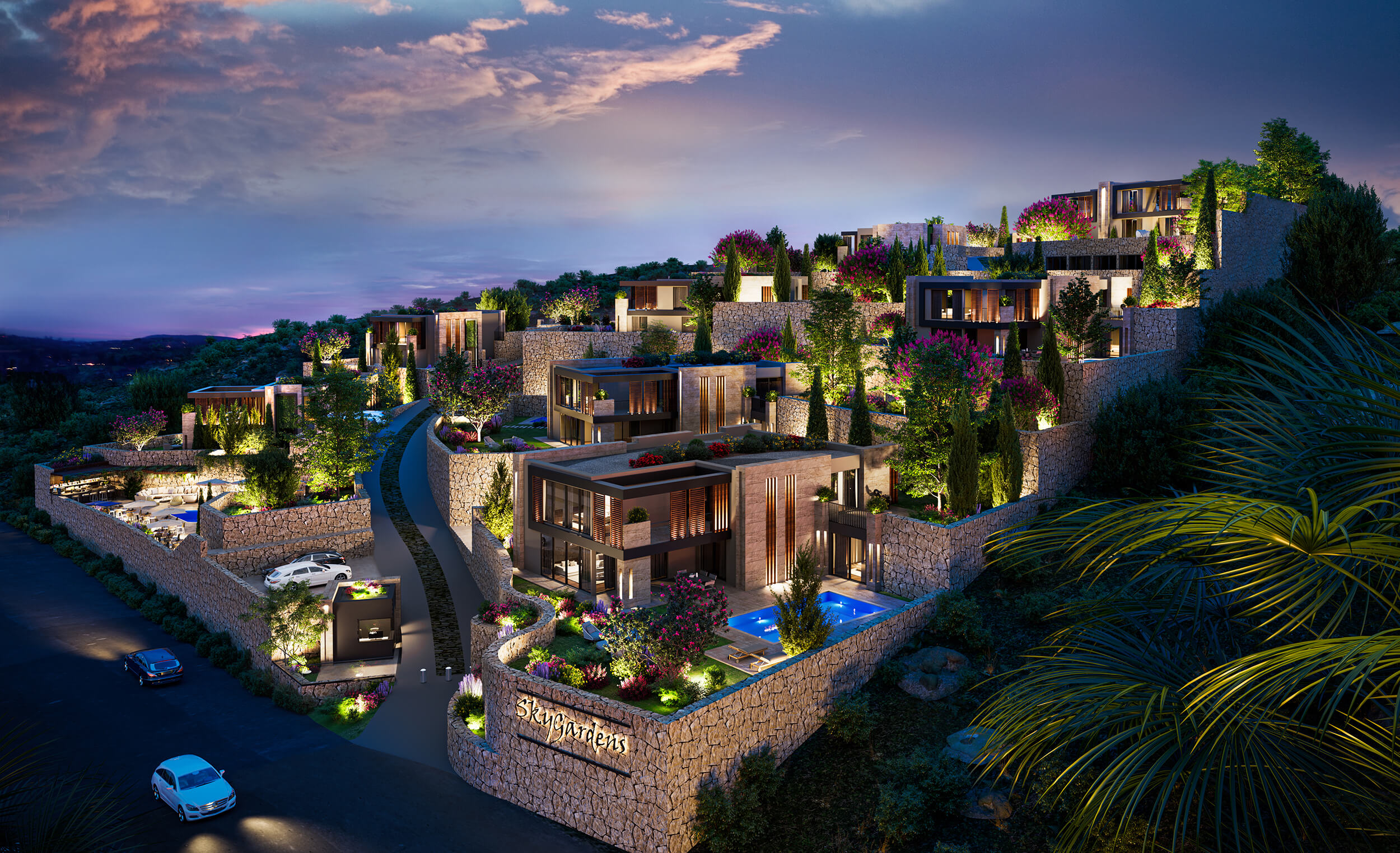 悬崖之上的豪华绿洲·Skygarden Villas丨土耳其丨Quark-16