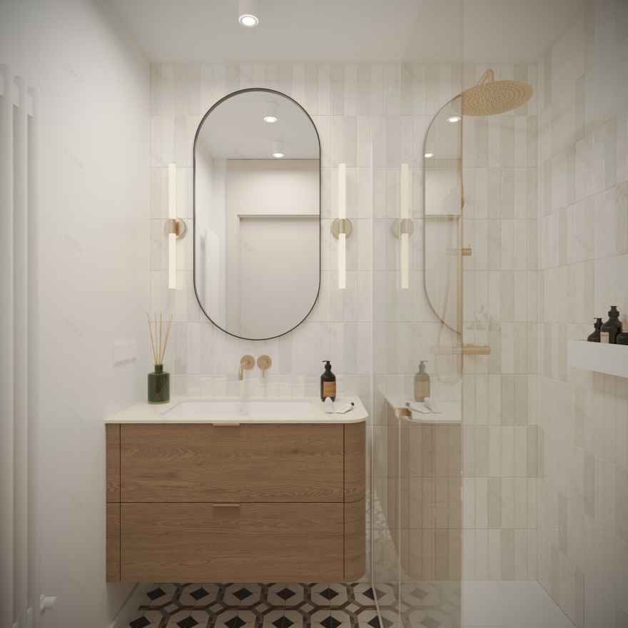 公寓室内设计丨波兰波兹南-9