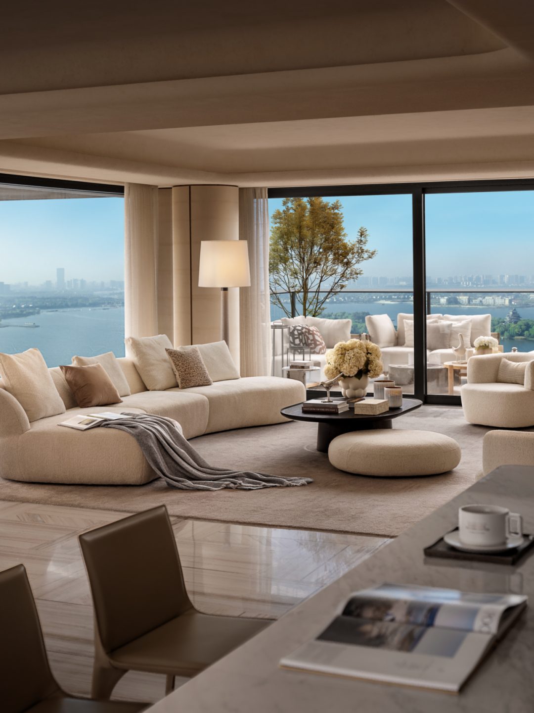 西安浐灞玺宸上院丨中国西安丨硬装矩阵纵横,软装DIA丹健国际-15