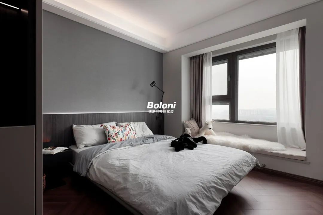 96㎡现代简约实景案例-29