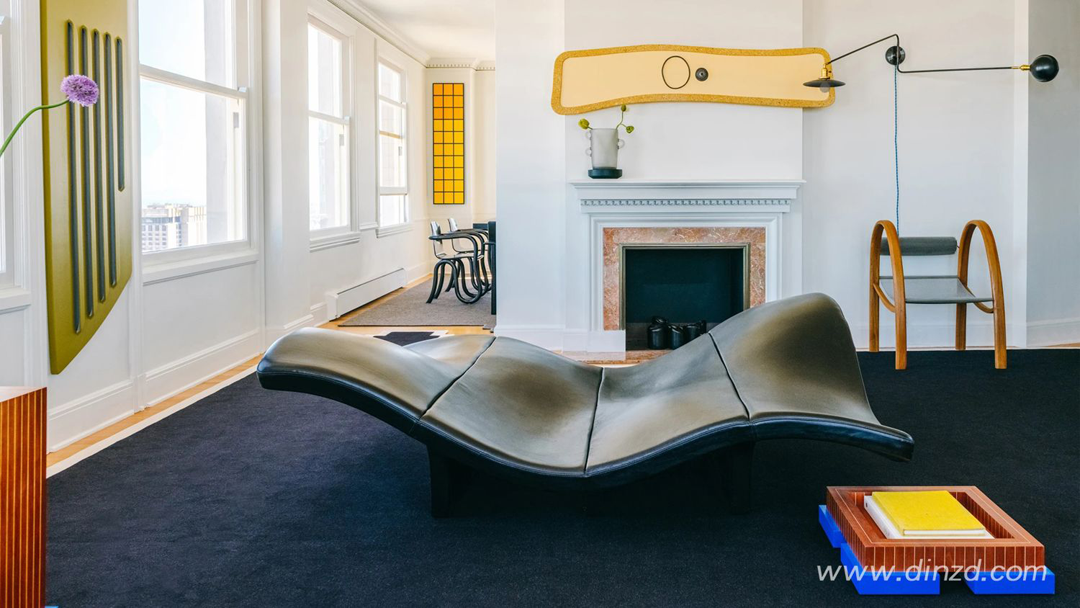 旧金山1927年装饰艺术风格建筑顶层公寓翻新丨美国丨Studio Ahead-3