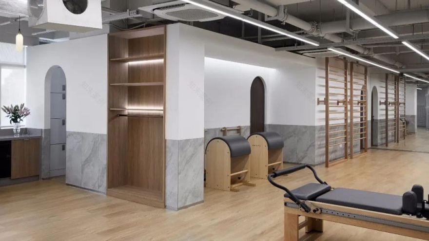 杭州艺梵普拉提馆 | 废旧材料二次利用,打造人猫共享空间-20