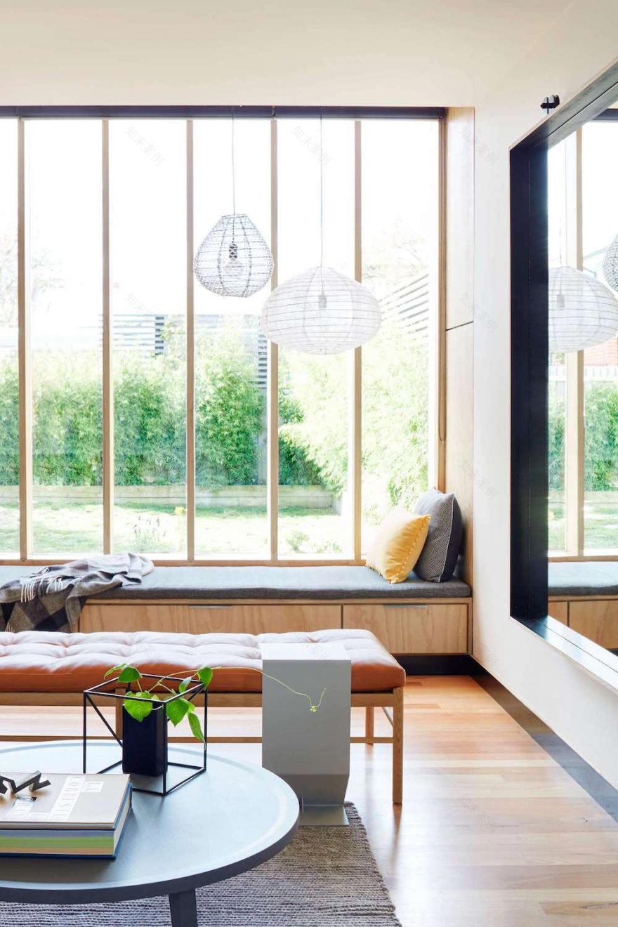 Wooden Box House victorian heritage with a contemporary architectural extension to house a growing family by Moloney Architects CAANdesign Architecture and home design blog-8