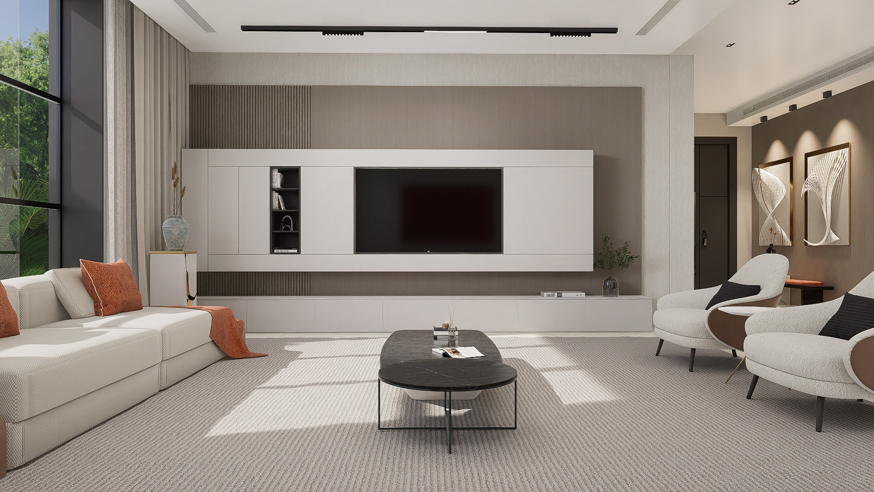 LAPO 室内客厅及家庭办公室设计-11