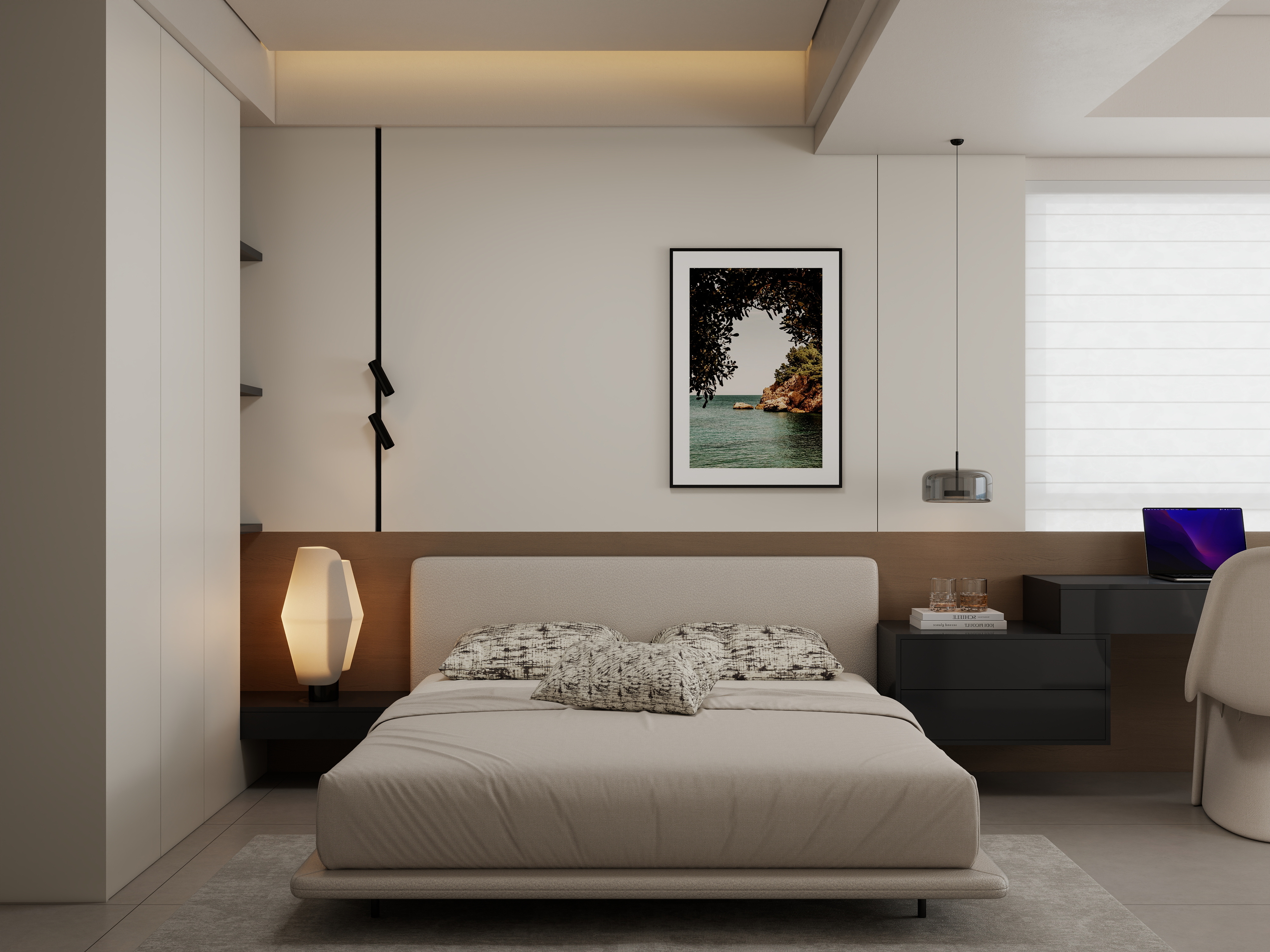 广州市大平层现代极简风-19