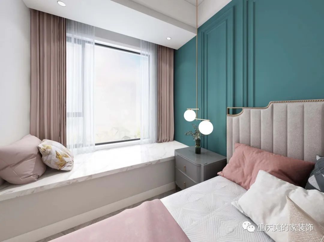 龙湖悠澜 142㎡莫兰迪色暖居，高级感与温馨并存-38