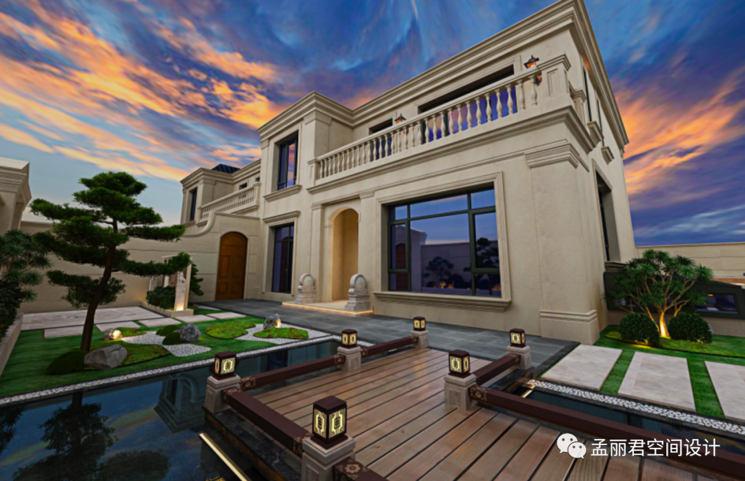 绿城玫瑰园别墅 · 中式轻奢的诗意生活丨中国淄博丨孟丽君空间设计-28