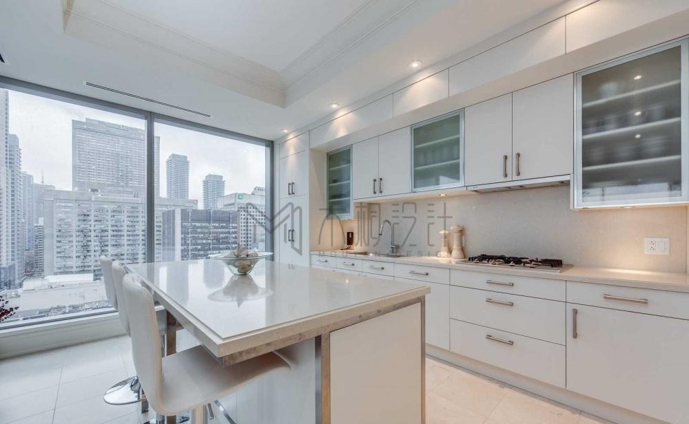 木桐设计丨平层丨白色·伯爵的“世外桃源”·现代简欧-21