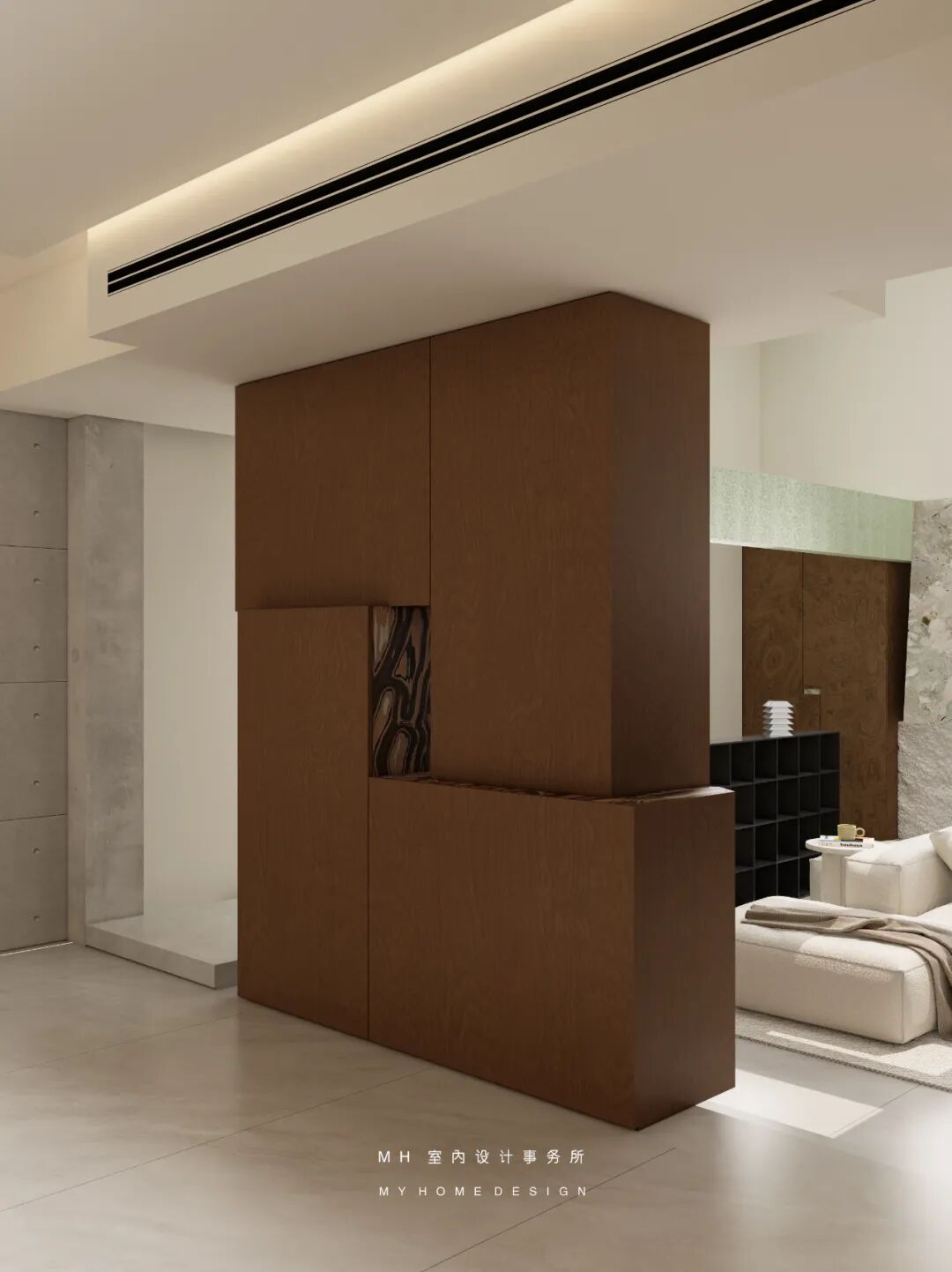 【首发】MH设计新作：自由·归属▏当代豪宅的极简艺术，让生活更有腔调-182