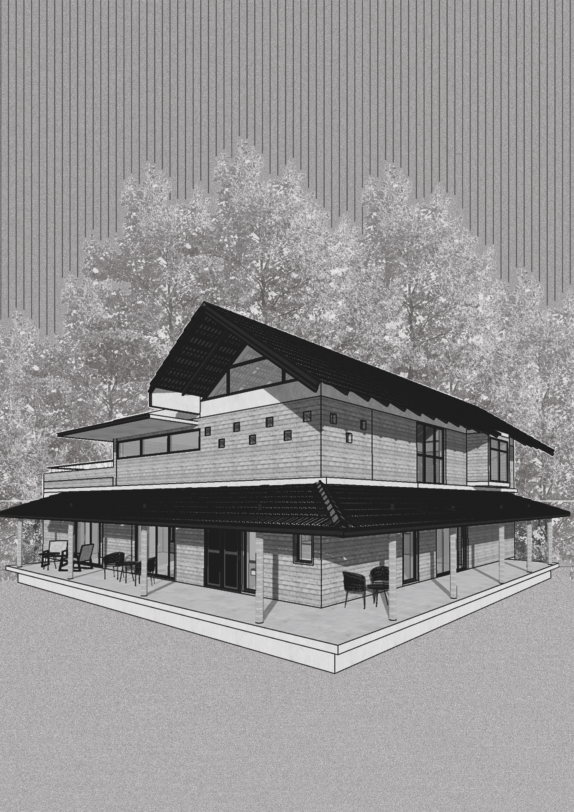 克里帕尼莱农舍丨印度丨HabitArt Architecture Studio-53