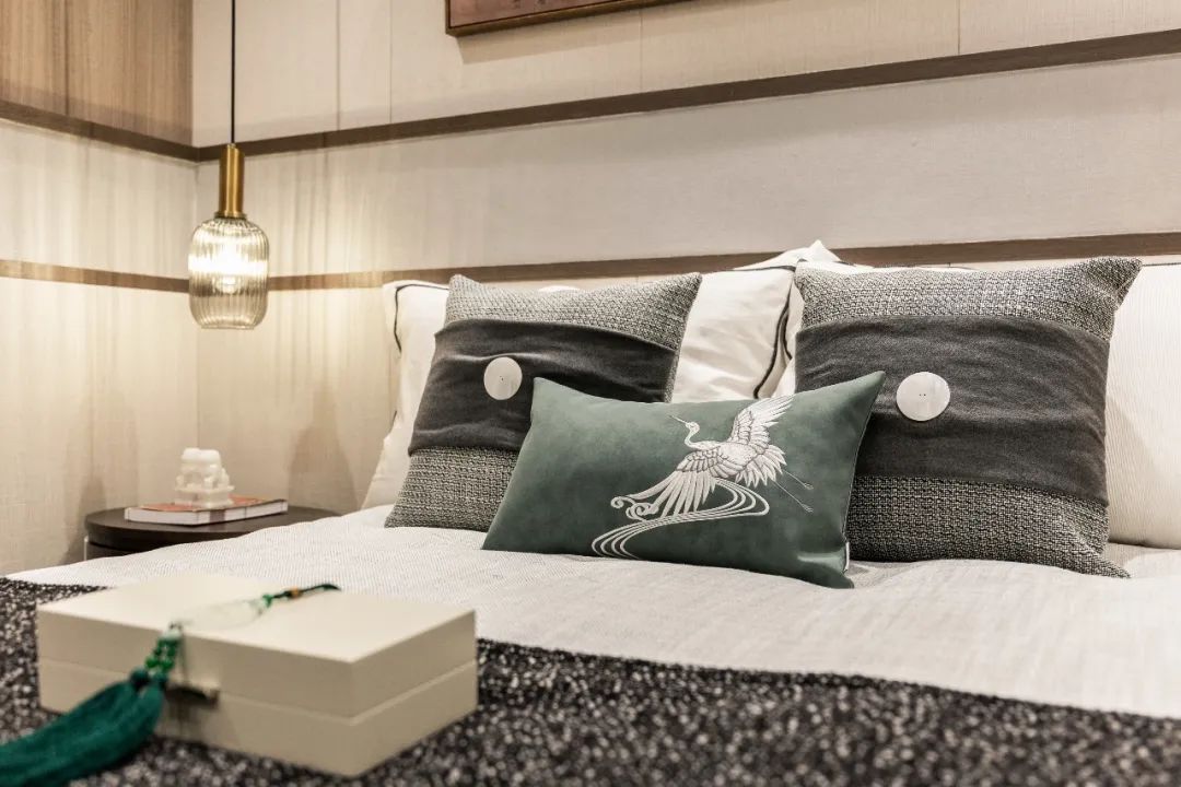 奥晨天元平墅·中式样板房 | 英雄气息与现代人居的完美融合-22