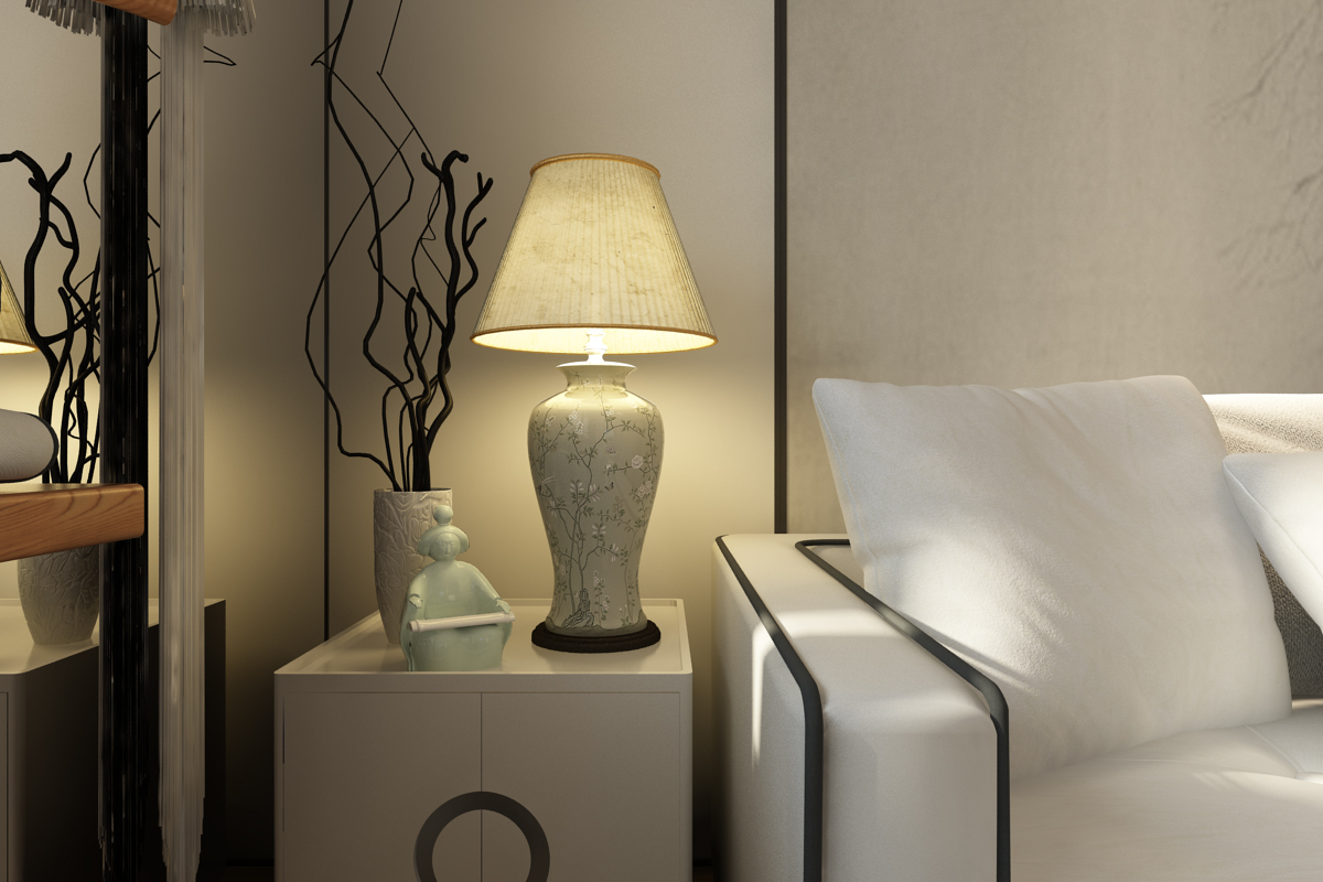 新中式 中式古典 奢华家装别墅样板房-11-25