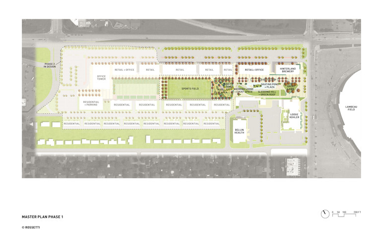Green Bay Packers Titletown District Sledding Hill  ROSSETTI-16