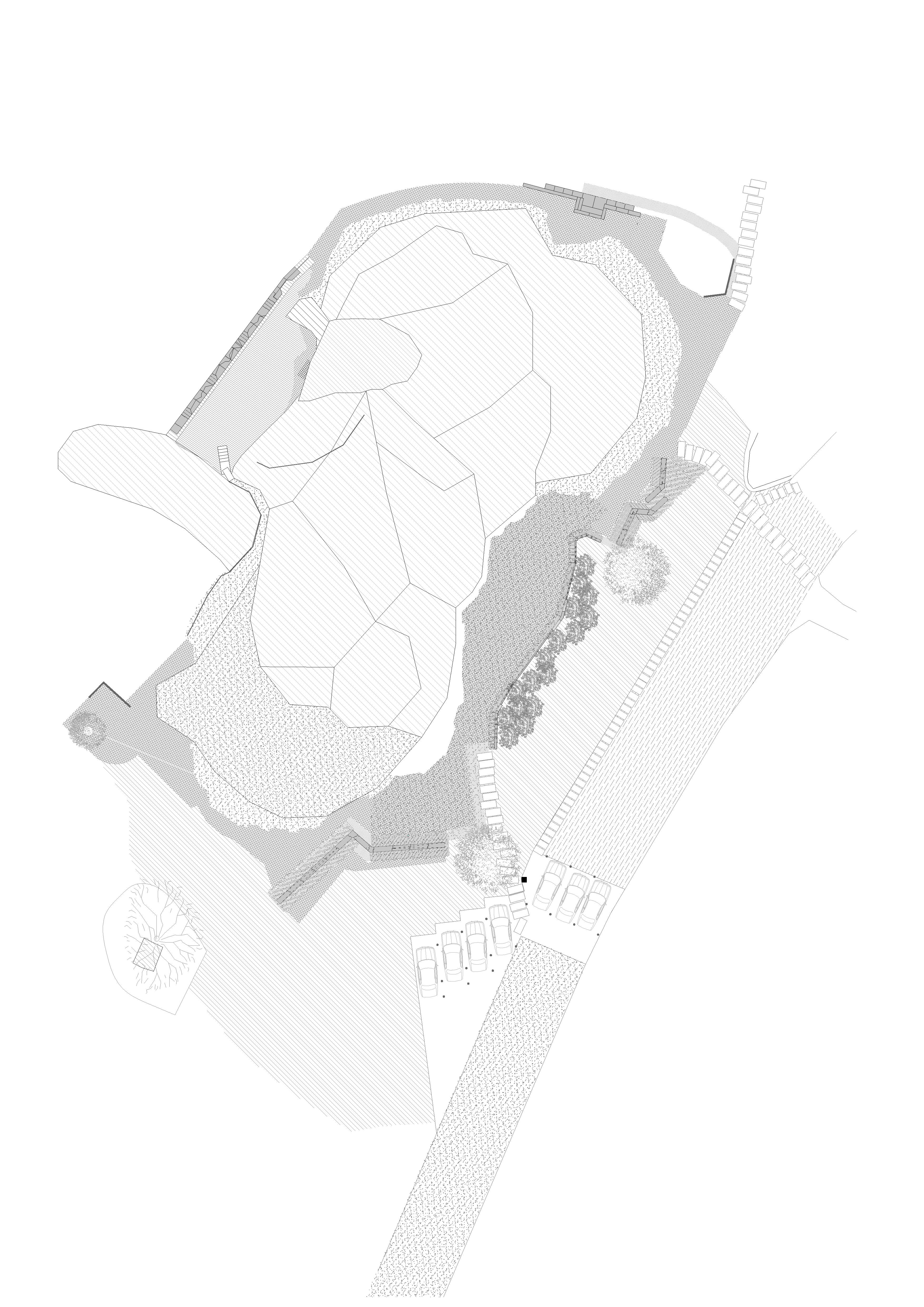 西班牙里韦拉“佩德拉达拉”观景点 | 自然与建筑的和谐融合-41