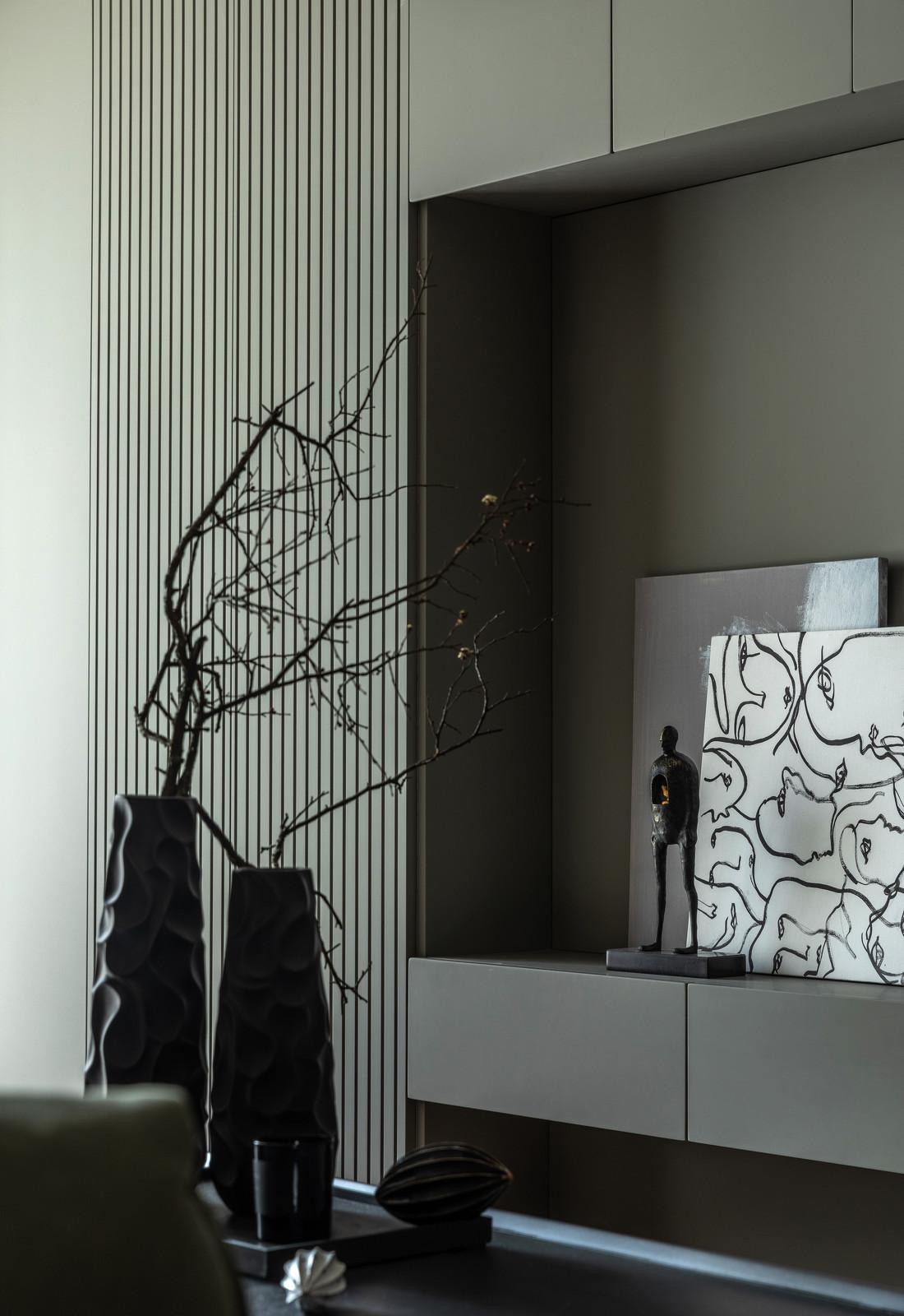 60㎡极简牛油果绿之家-6