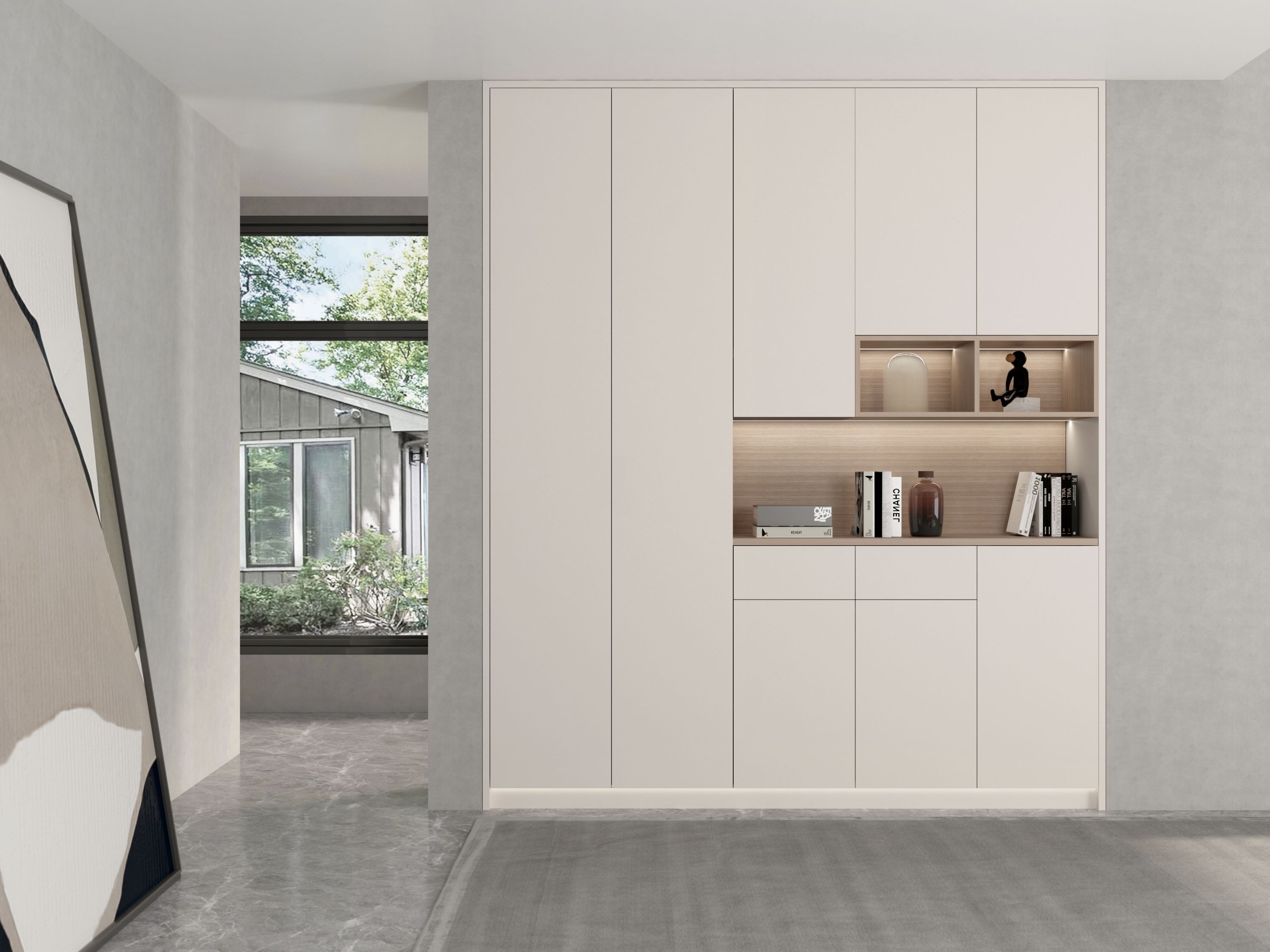 伸耀系列定制柜效果图表现-3