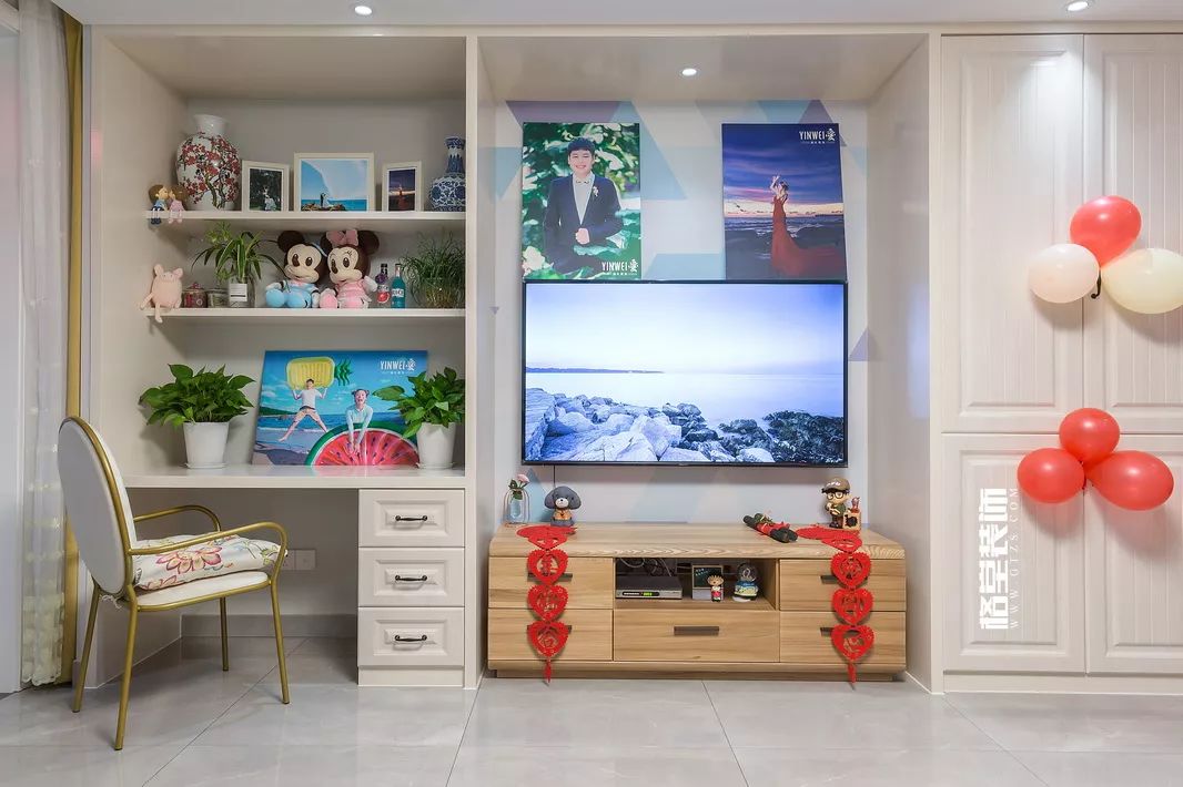 安居小区北欧风老房改造,浪漫新婚生活-26