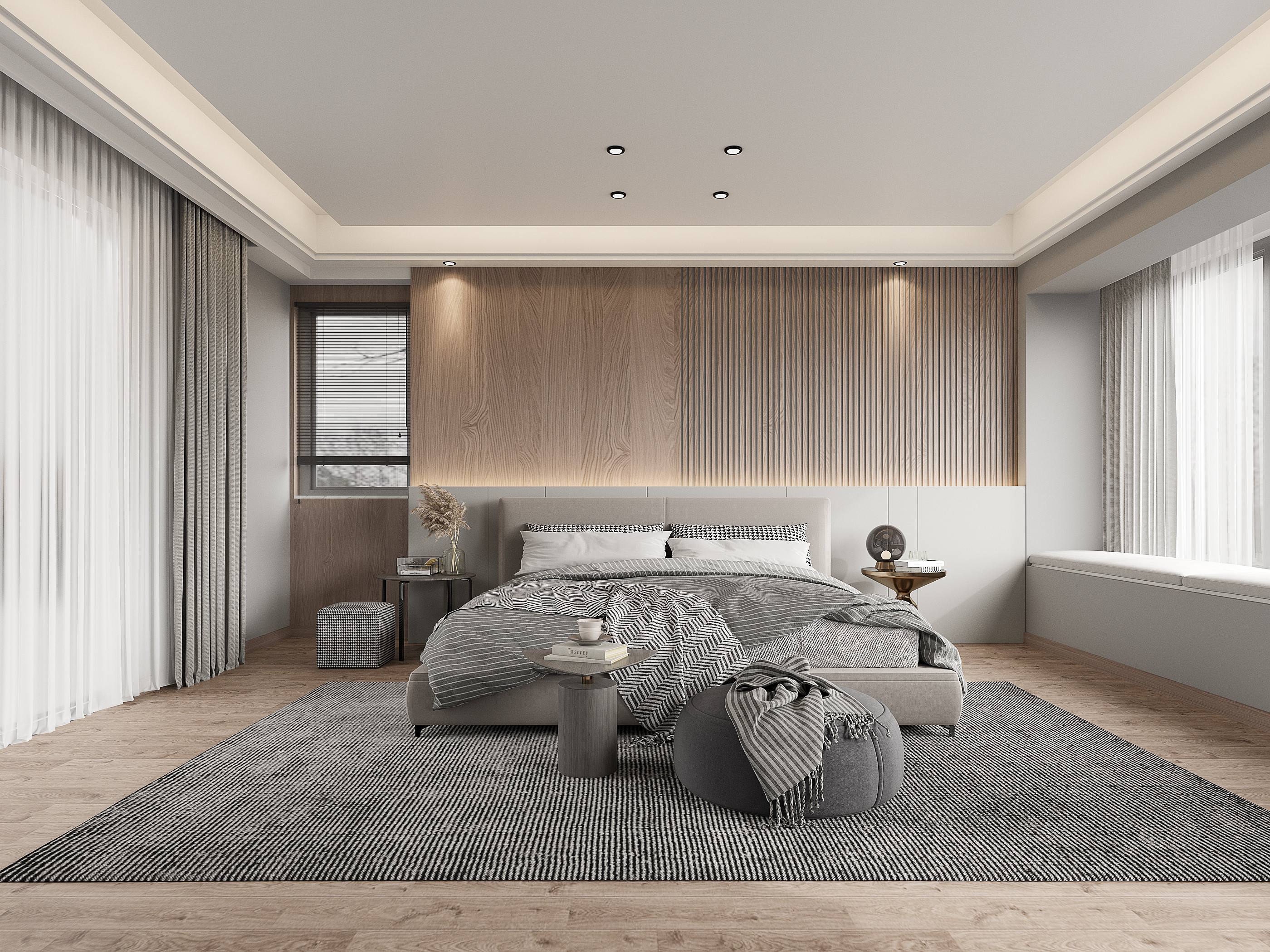 极简奢华 · 回归自然的别墅设计丨星夜设计表现-12