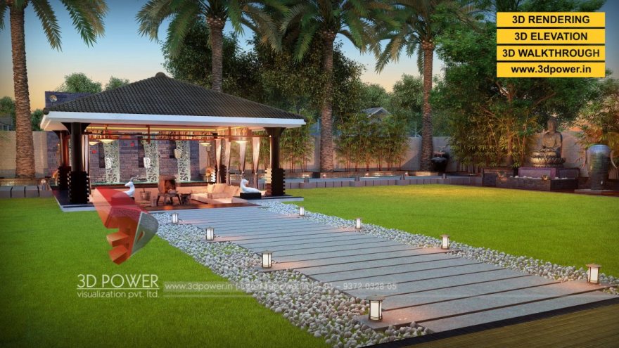 3d bungalow designs best architectural rendering services-13