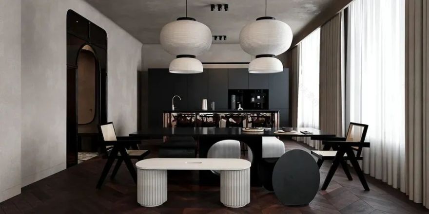 乌克兰基辅设计风尚 | 简约温暖,精英感十足-140