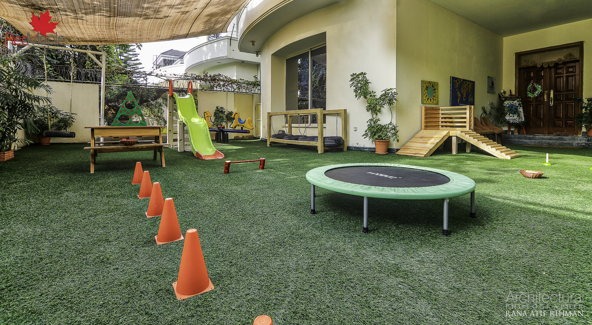 红枫蒙特梭利学校丨巴基斯坦伊斯兰堡丨RDC 建筑摄影-8