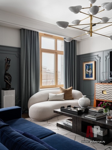 圣彼得堡3室度假公寓室内设计丨俄罗斯圣彼得堡丨Зуева Анна（安娜·祖耶娃）-17