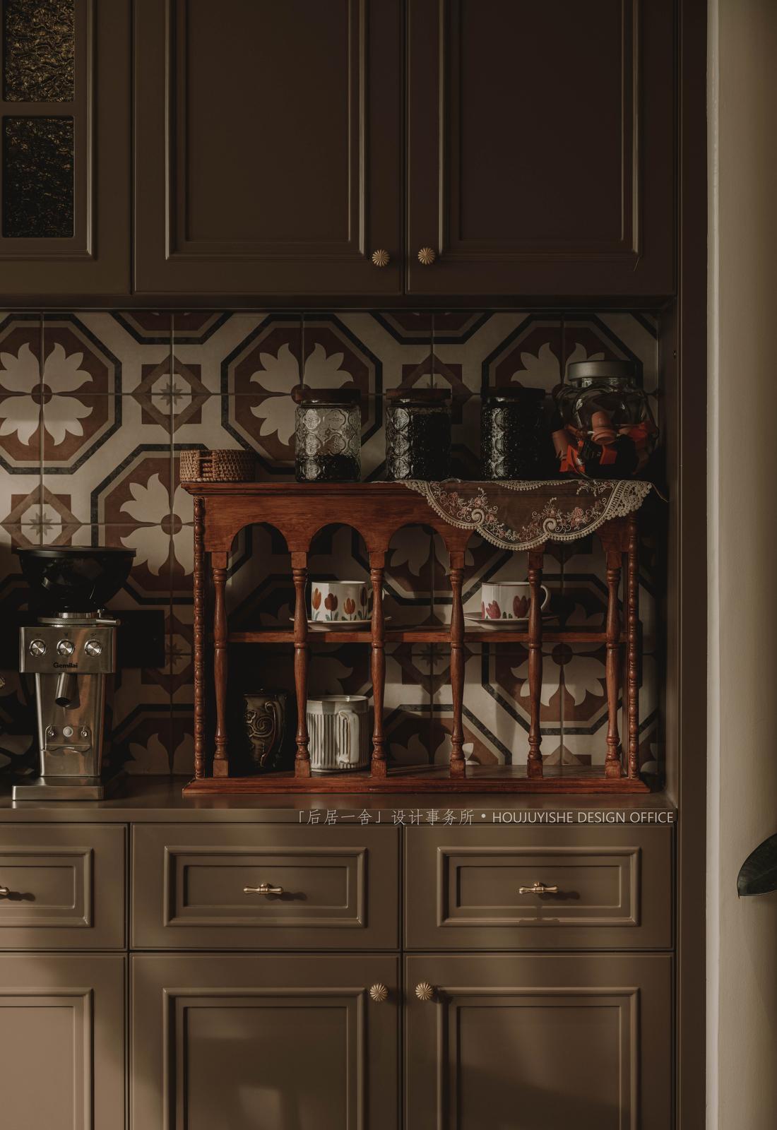 复古风情家居设计丨中山设计-63