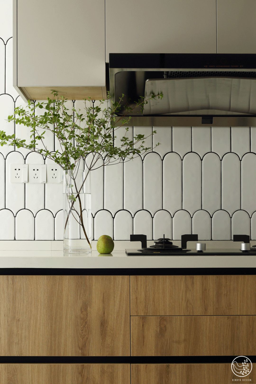 北欧风轻复古宅丨中国成都丨清羽设计-43