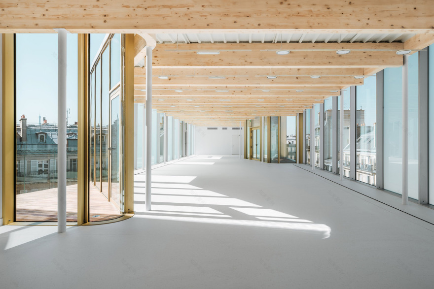 布加勒斯特街办公楼扩建丨法国巴黎丨Atelier Quinze Vingts-13