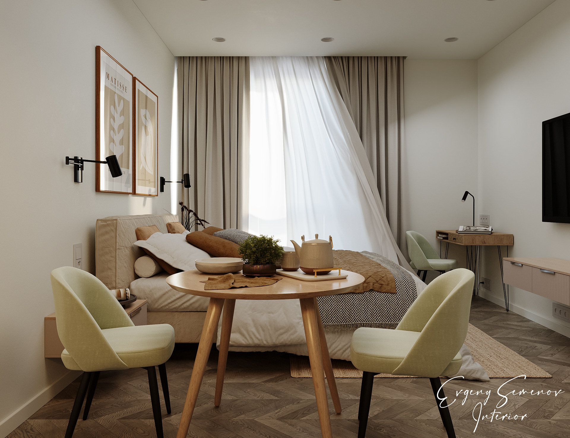 公寓短期租赁设计项目丨俄罗斯诺夫哥罗德丨Evgeny Semenov-15