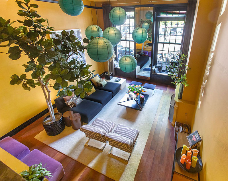 阿姆斯特丹黄色公寓,热带风情与传统欧式风格的碰撞-5