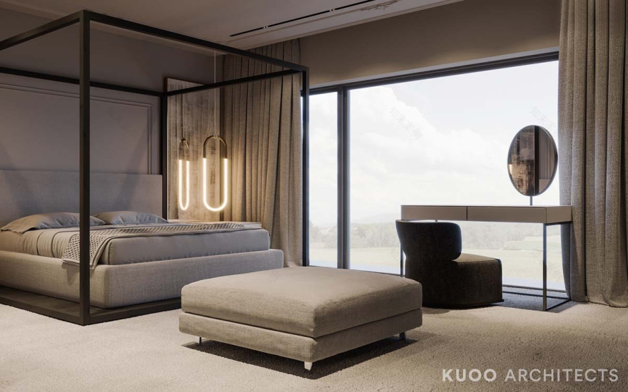 KUOO Architects设计--英国豪华与迷人的金属口音-33