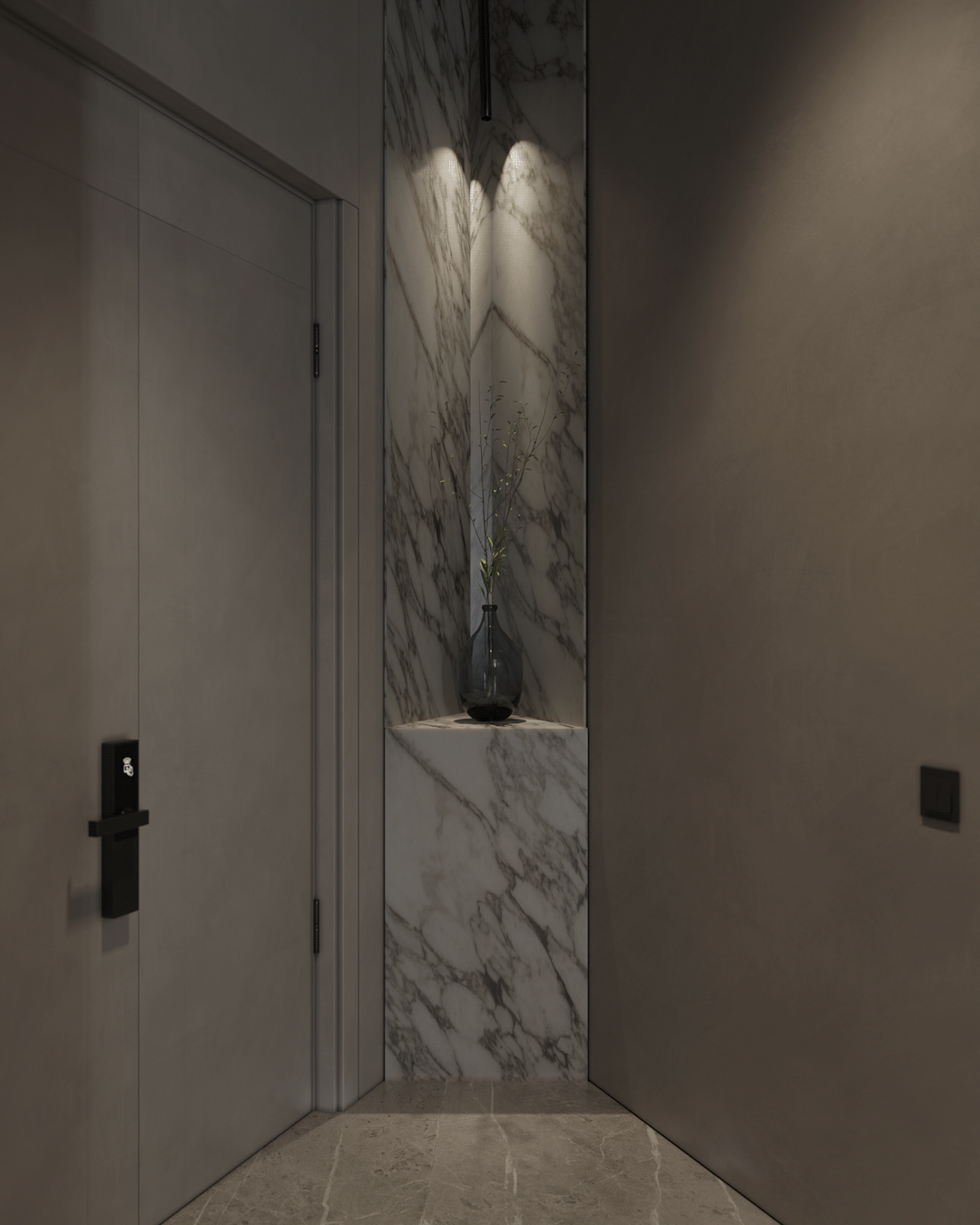 低调奢华的顶层公寓设计丨Diana Stoieva-14