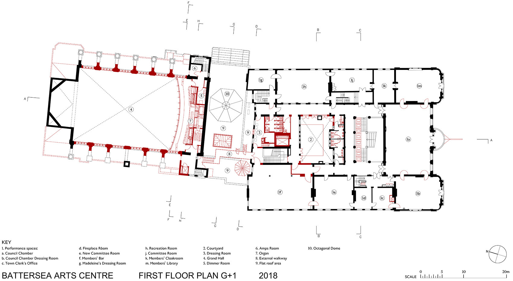 巴特西艺术中心，伦敦 / Haworth Tompkins-107