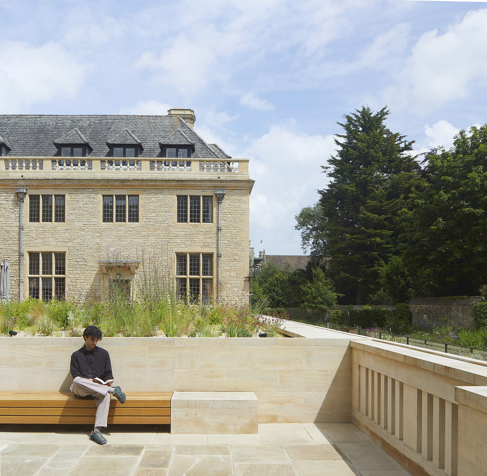 Rhodes基金会总部改造丨英国牛津丨Stanton Williams-104