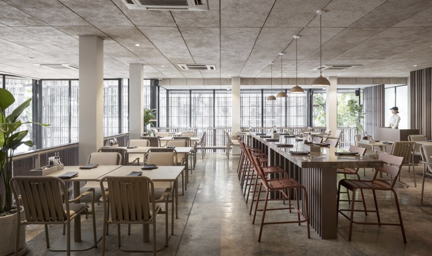 Pizza 4p’s 餐厅丨柬埔寨丨Bloom Architecture-26