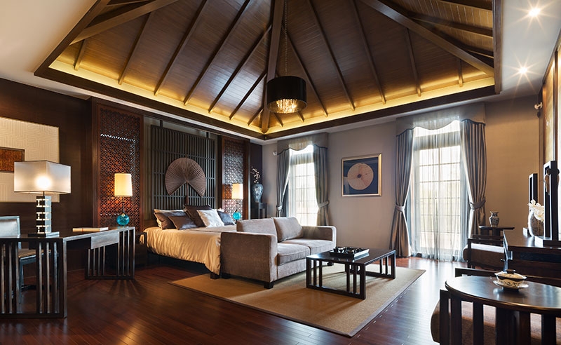 中星红庐中式别墅样板房-22