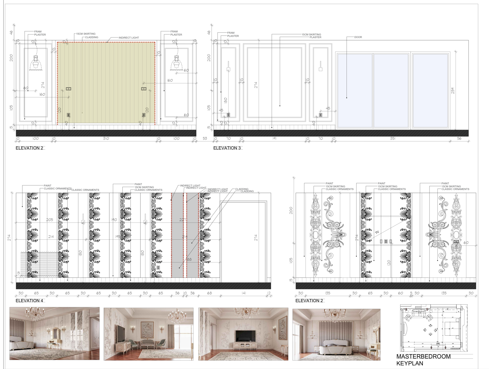 室内空间技术立面设计-4