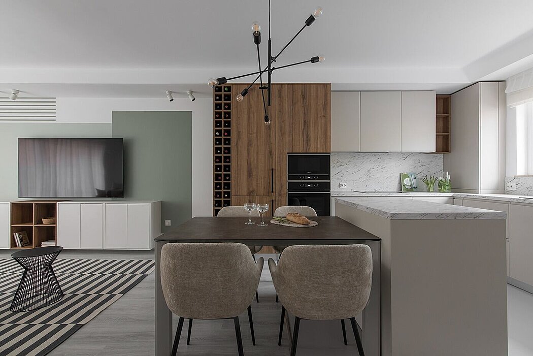 Lazur Mountains 现代公寓丨罗马尼亚布加勒斯特丨Aleksandra Tirnovschi-5