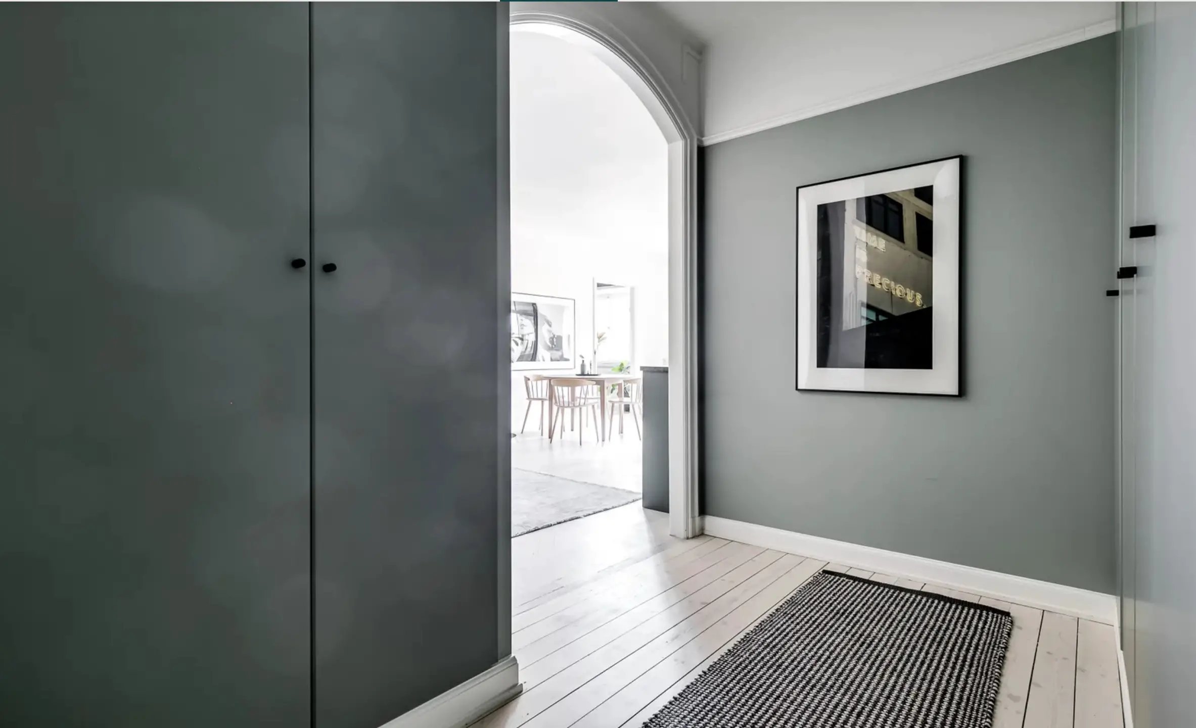 瑞典 71m2 公寓 | 绿色与玻璃的完美融合-18