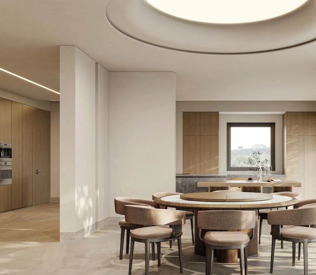 SeeDesign见入设计 ｜「 晴隅 」1000㎡ 侘寂风艺术美宅-28