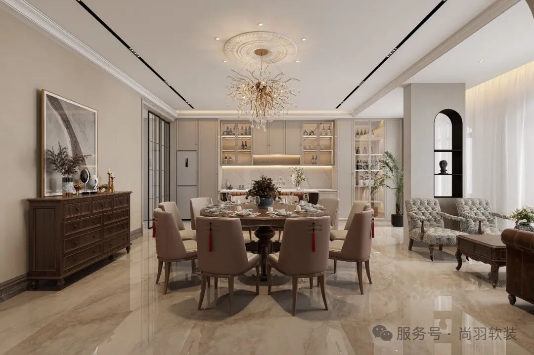 【尚羽软装】雅叙奢境静绽优雅-25