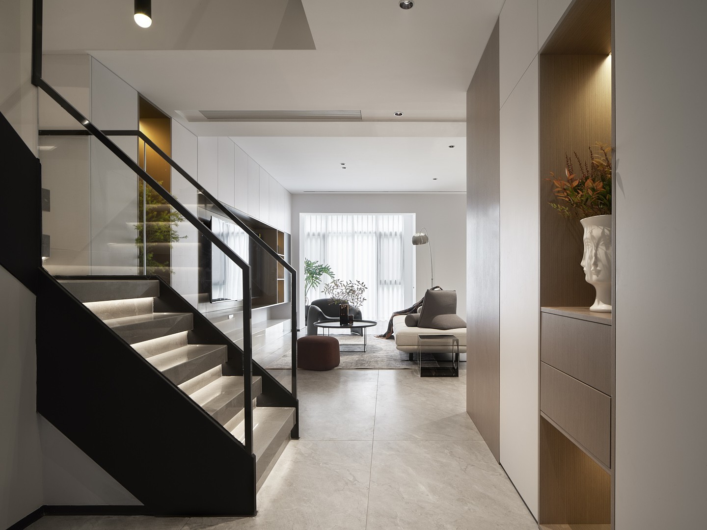 简约中蕴藏无限意趣的苏州寓所设计丨中国苏州丨壹石樹空间设计事务所-9