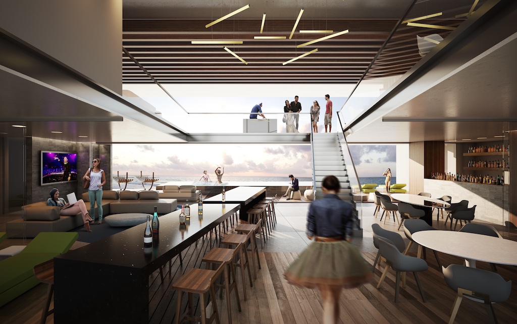 坎昆酒店区,乌舒亚将面向天国加勒比海建造-13