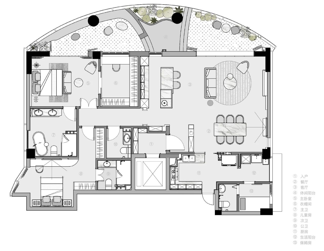 落日 · 法式浪漫之家丨中国厦门丨ARKITAG STUDIO-98