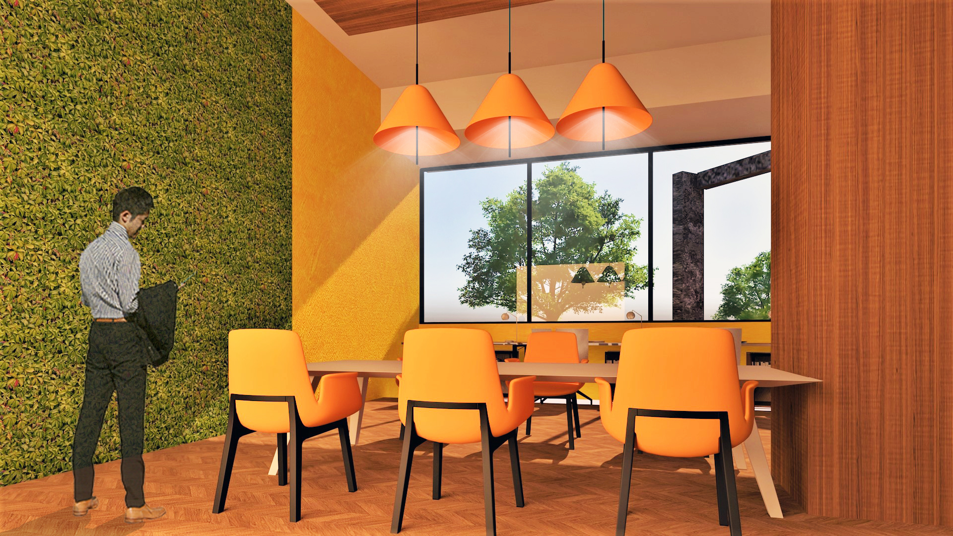 Biophilic Office Interior Design-7