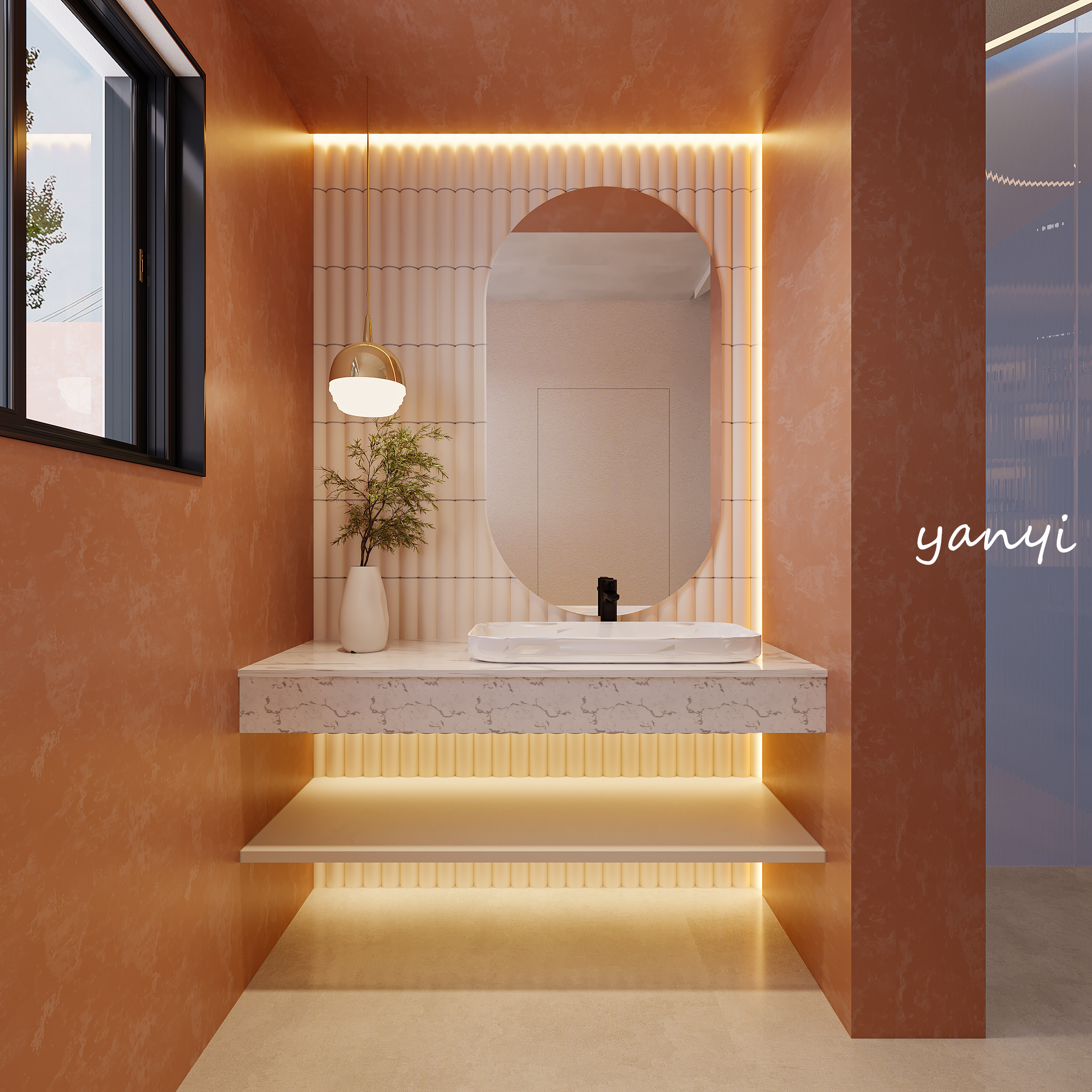 美容院设计||温暖疗愈，邂逅最佳状态的自我-11