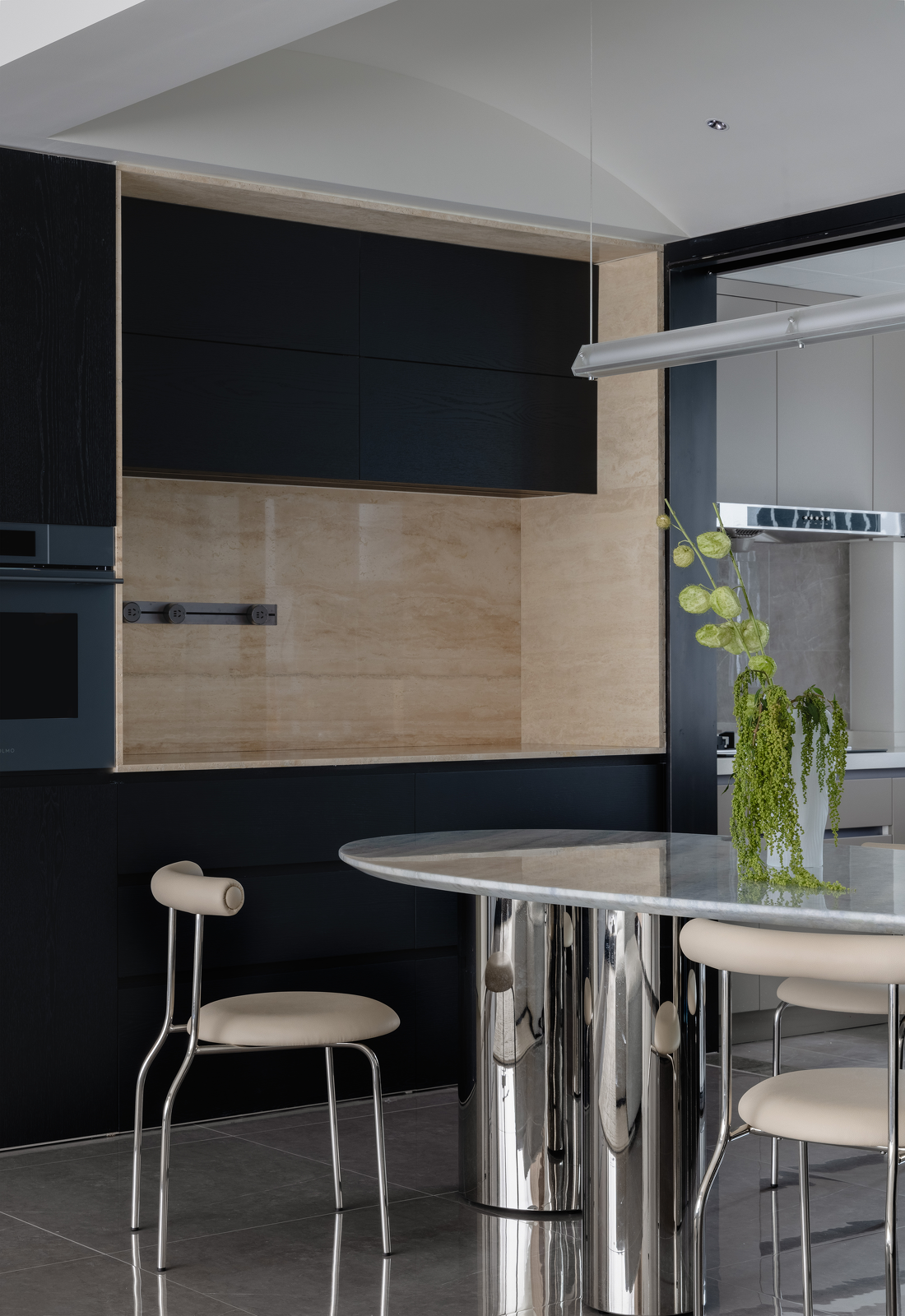 142平精装修改造蓝调新家丨中国北京丨研己设计-16