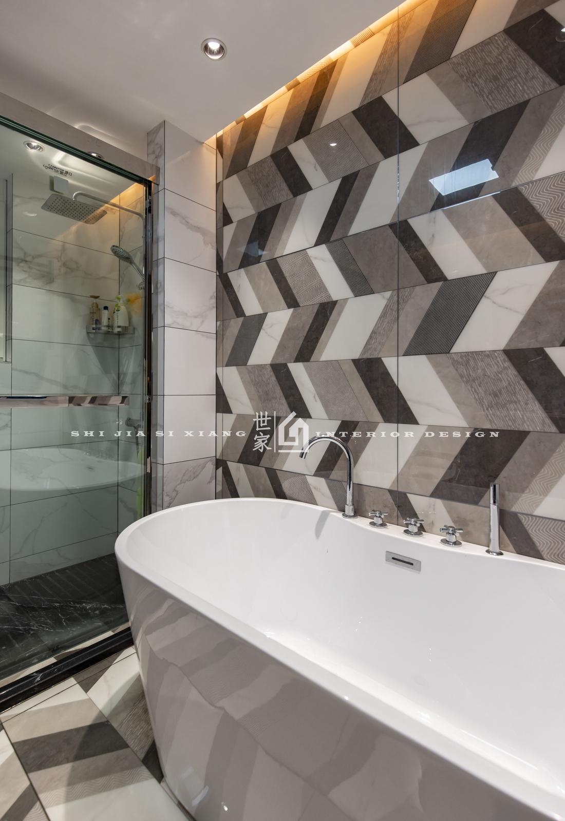 复式都市风别墅设计-60