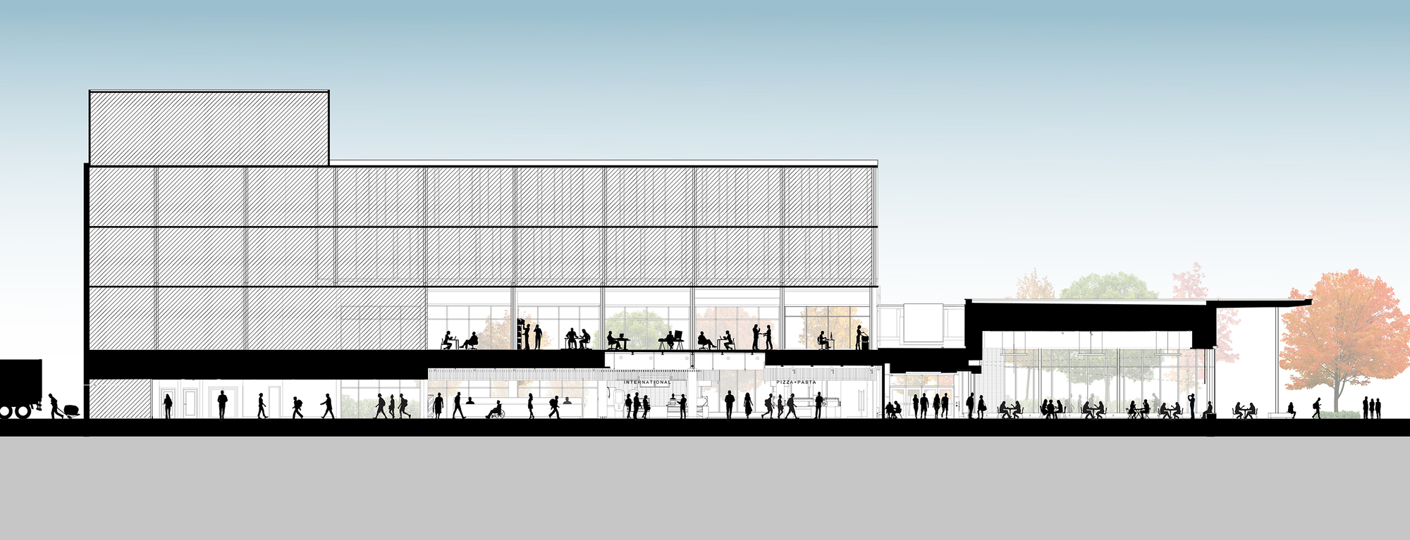 纽纳姆校区食堂丨加拿大多伦多丨Taylor Smyth Architects-27